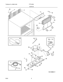 SYSTEM Diagram and Parts List for FRT15IB3AW5  Frigidaire Refrigerator
