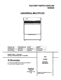 COVER Diagram and Parts List for MPF303PGDH  Uni Range