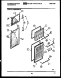 Part Location Diagram of 215645301 Frigidaire PANEL-INNER DOOR