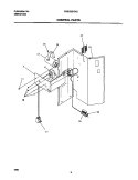 CONTROL PARTS Diagram and Parts List for FAS182H2A2  Frigidaire Air Conditioner