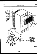 SYSTEM AND AUTOMATIC DEFROST PARTS Diagram and Parts List for GTNI142BK2  Frigidaire Refrigerator
