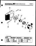 COMPRESSOR PARTS Diagram and Parts List for AC08EK7A1  Frigidaire Air Conditioner