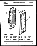 Part Location Diagram of 3091028 Frigidaire PANEL, CONTROL