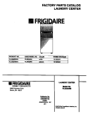 COVER Diagram and Parts List for FLXE52RBT5  Frigidaire Washer Dryer Combo