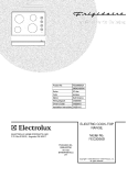 COVER Diagram and Parts List for FEC30S6DQA  Frigidaire Cooktop