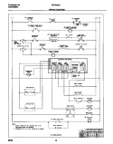 WIRING DIAGRAM Diagram and Parts List for FEF388CCTC  Frigidaire Range