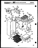 Part Location Diagram of G187640 Frigidaire LABEL-FAN COVER