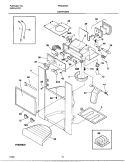 DISPENSER Diagram and Parts List for FRS26ZNHB5  Frigidaire Refrigerator