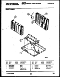 UNIT PARTS Diagram and Parts List for AL125N1A1  Frigidaire Air Conditioner