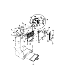 EVAPORATOR, FAN ASSY. Diagram and Parts List for RT175GCF1  Frigidaire Refrigerator