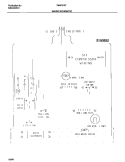 WIRING DIAGRAM Diagram and Parts List for F44P21ATD3  Frigidaire Refrigerator