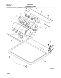 Part Location Diagram of 134152300 Frigidaire PANEL