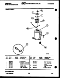 COMPRESSOR PARTS Diagram and Parts List for A11ME5L2  Frigidaire Air Conditioner