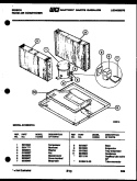SYSTEM PARTS Diagram and Parts List for AK18E4RVA  Gibson Air Conditioner