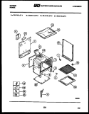 Part Location Diagram of 3131453 Frigidaire PANEL, BODYSIDE (ALMOND), LEFT HAND