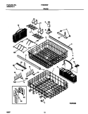 RACKS Diagram and Parts List for FDB939GFS2  Frigidaire Dishwasher