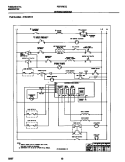 WIRING DIAGRAM Diagram and Parts List for FEF378CESC  Frigidaire Range