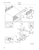 SYSTEM Diagram and Parts List for FRT15A2DZ3  Frigidaire Refrigerator