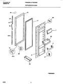 Part Location Diagram of 215379101 Frigidaire PANEL-INNER DOOR, Refrigerator