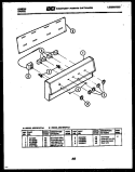 Part Location Diagram of 08014216 Frigidaire THERMSTAT