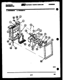 ICE DOOR, DISPENSER, AND WATER TANK Diagram and Parts List for FMW220EN1D  Kelvinator Refrigerator