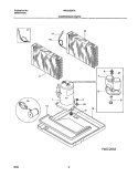 SYSTEM Diagram and Parts List for WAC052K7A7  Westinghouse Air Conditioner