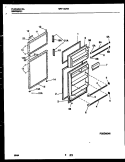 Part Location Diagram of 5303916787 Frigidaire PANEL-ALMOND