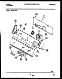 CONSOLE AND CONTROL PARTS Diagram and Parts List for 46-2351-23-02  Tappan Washer