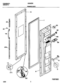 Part Location Diagram of 5304475972 Frigidaire HANDLE SET