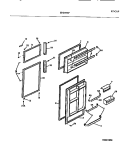 Part Location Diagram of 3916059 Frigidaire PANEL-Refrigerator DOOR
