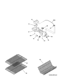 SHELVES Diagram and Parts List for WRT5B1EW4  Westinghouse Refrigerator