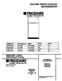 COVER Diagram and Parts List for F44N21CED3  Frigidaire Refrigerator
