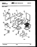 BODY PARTS Diagram and Parts List for RA30NL3  Frigidaire Range