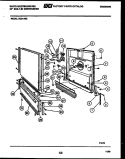 DOOR PARTS Diagram and Parts List for SU211MD2  Frigidaire Dishwasher