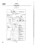 WIRING SCHEMATIC Diagram and Parts List for FRS26KW3AW6  Frigidaire Refrigerator