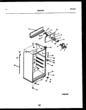 CABINET PARTS Diagram and Parts List for ATN130WK2  Frigidaire Refrigerator