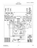 WIRING DIAGRAM Diagram and Parts List for FEFL89CCA  Frigidaire Range