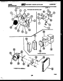 REFRIGERATOR CONTROL ASSEMBLY, DAMP Diagram and Parts List for RS19F3WS1B  Gibson Refrigerator