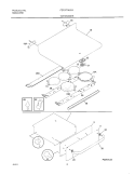 Part Location Diagram of 316098180 Frigidaire MAIN TOP Assembly
