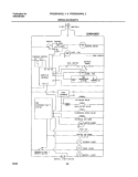 WIRING SCHEMATIC Diagram and Parts List for FRS26W2AW2  Frigidaire Refrigerator