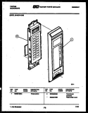 Part Location Diagram of 5303922022 Frigidaire MEMBRANE
