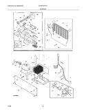 SYSTEM Diagram and Parts List for E32AR75FPS3  Electrolux Refrigerator