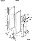 Part Location Diagram of 215434201 Frigidaire PANEL-INNER DOOR
