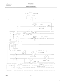 WIRING SCHMATIC Diagram and Parts List for FRT22IRSHB5  Frigidaire Refrigerator