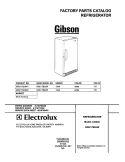 COVER Diagram and Parts List for GRU17B2JW2  Gibson Refrigerator