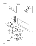 SYSTEM Diagram and Parts List for GFC20M4GW1  Gibson Freezer