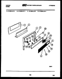 BACKGUARD Diagram and Parts List for 31-2538-00-06  Tappan Range