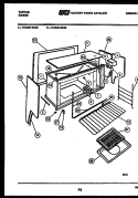 UPPER BODY PARTS Diagram and Parts List for 73-3957-23-09  Tappan Range