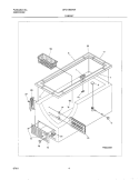 CABINET Diagram and Parts List for GFC15M3AW0  Gibson Freezer