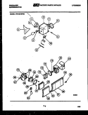 REFRIGERATOR CONTROL ASSEMBLY, DAMP Diagram and Parts List for FPE19V3FA0  Frigidaire Refrigerator